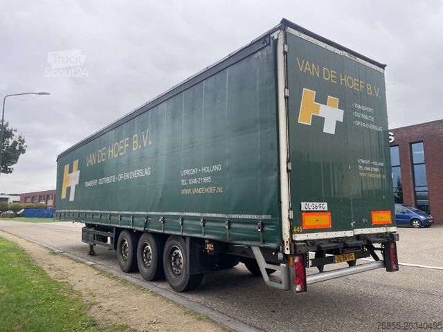 Skjutbara presenningar Schmitz SCS 24/L Tautliner / SAF Axles / Discbrakes / N...
