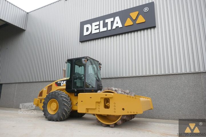 Enkel trumvals Caterpillar CP76