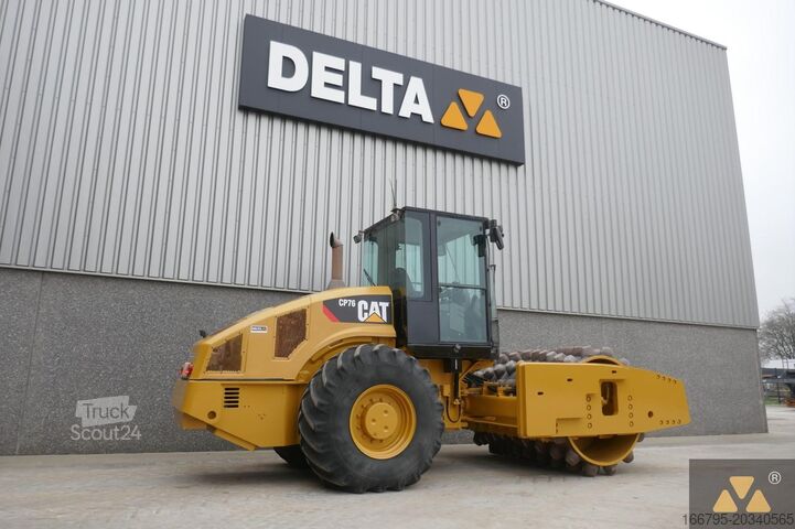 Enkel trumvals Caterpillar CP76