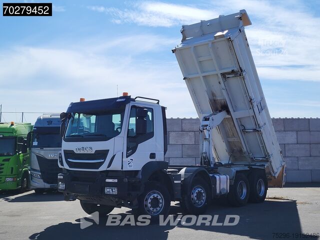 Kipper Iveco Stralis 480 8X4 Retarder Hydrauliek BigAxle Euro 6