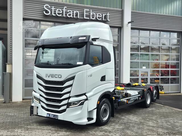 Podvozek s kabinou Iveco AS260S58Y/FS CM 6x2 BDF-Multiwechsler