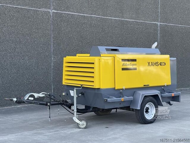 Kylmediekompressor Atlas Copco XAHS 186