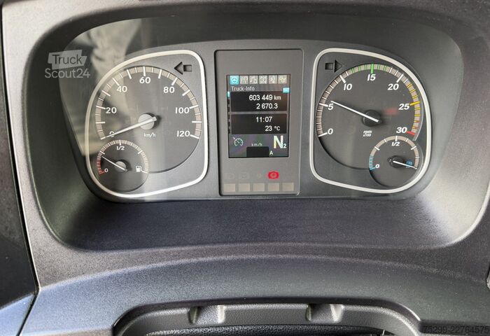 Chladírenský vůz Mercedes-Benz Atego 1527 4x2 Kühlkoffer/HB / Swiss-Vehicle