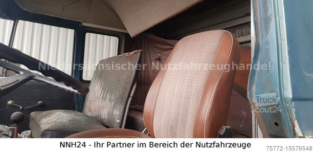 Вантажівка з відкритою платформою MAN MAN - BÜSSING - BS 16 - Unterflur