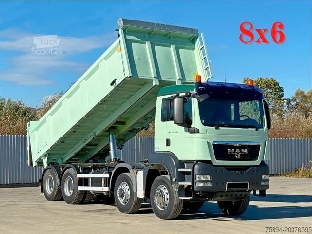 Саміоскид MAN TGS 35.480 * KIPPER 6,60 m + BORDMATIC * 8x6