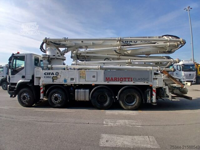 Standard tractor unit Iveco 450 8X4 CON BETONIERA CIFA