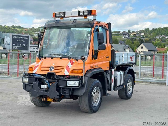 Kiepwagen MERCEDES-BENZ UNIMOG 400 * KIPPER 2,40 * 4x4 * TOPZUSTAND