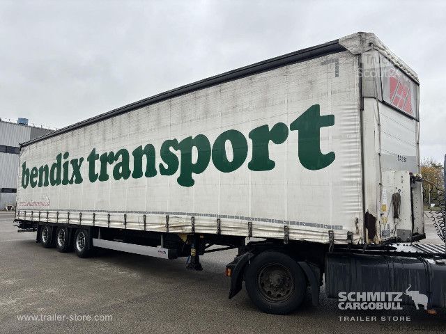 Open oplegger met zeil Schmitz Cargobull Semitrailer Curtainsider Mega