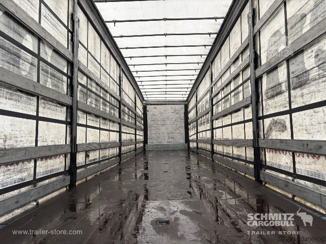 Open oplegger met zeil Schmitz Cargobull Semitrailer Curtainsider Mega