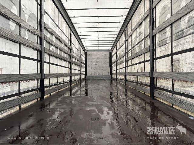 Open oplegger met zeil Schmitz Cargobull Semitrailer Curtainsider Mega