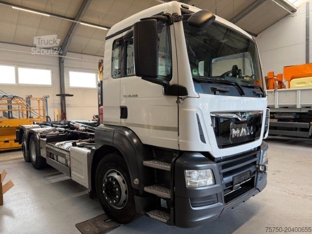 Hákový nosič kontejnerů MAN 26.460 6x2 Hyfva 20.26 S