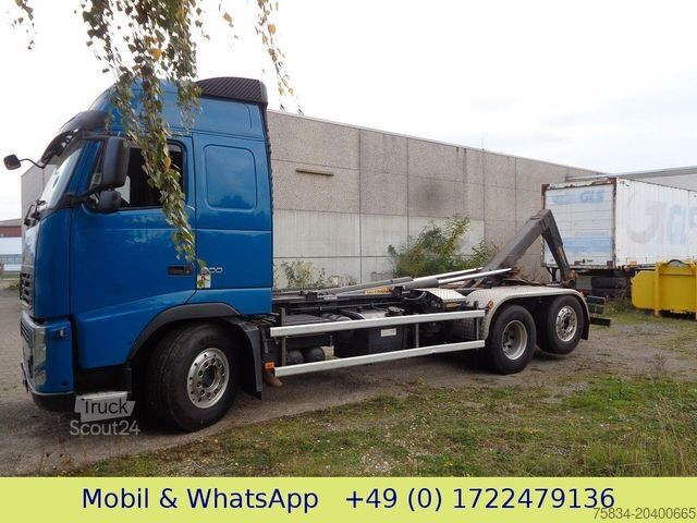 Camião porta-contentores de gancho VOLVO FH 500 - PALFINGER - OHNE KONTAINER!