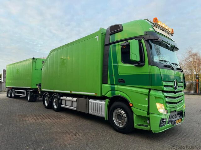 Loading platform Mercedes-Benz Actros 2948 6X4 Knijpercombinatie Palfinger Eps...