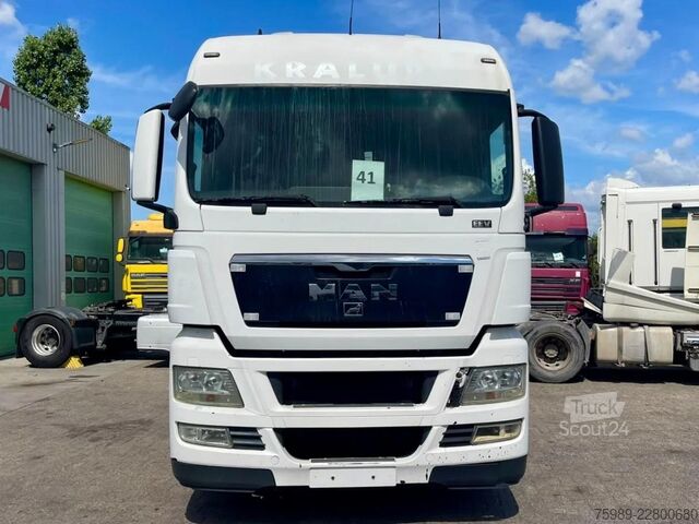 Standaard trekker MAN TGX 14.440  RETARDER,  FRIGO, 2 beds