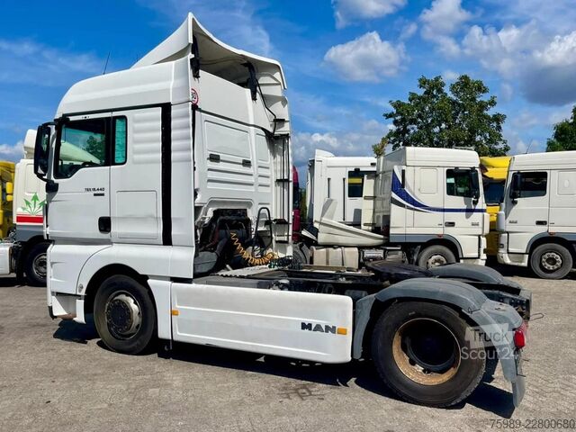 Standaard trekker MAN TGX 14.440  RETARDER,  FRIGO, 2 beds