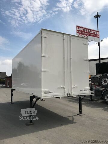 Swap body with box structure Spier BDF-System, 7.450 mm lang.