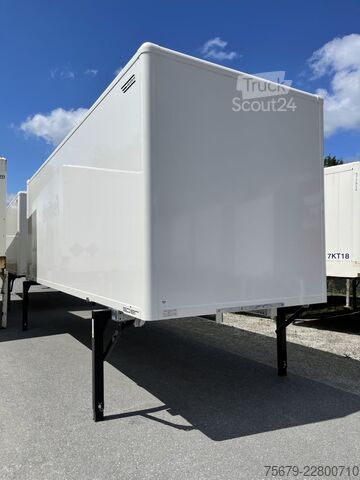 Swap body with box structure Spier Plywood-Wechselkoffer, BDF-System, 7.450 mm lang.