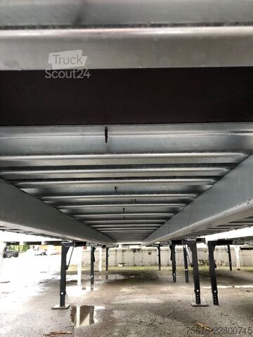 Carroçaria amovível com estrutura em caixa Spier Plywood-Wechselkoffer, BDF-System, 7.450 mm lang.