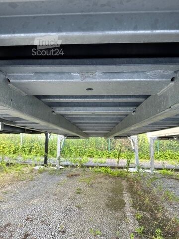 Wissellaadbak met boxstructuur  BDF-System, 7.450 mm lang, Durchladesystem mit Überfahrblech, Portal Doppelflügeltür,