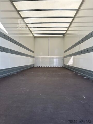 Wissellaadbak met boxstructuur  BDF-System, 7.450 mm lang, Durchladesystem mit Überfahrblech, Portal Doppelflügeltür,