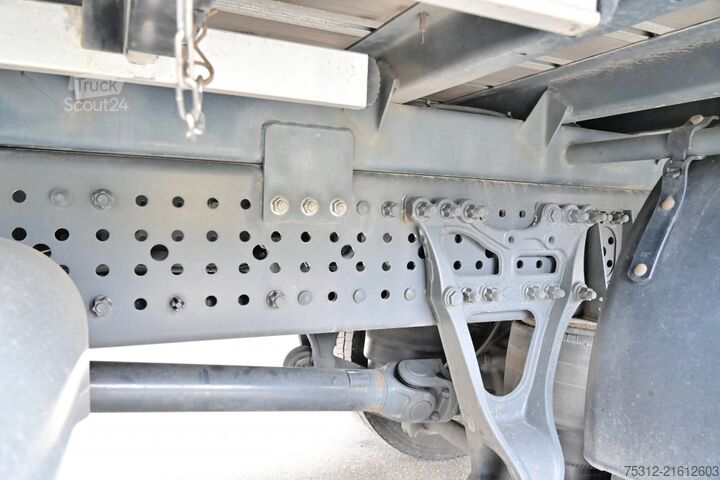 Plattewagen met zeil Mercedes-Benz Actros 1843  E6 Retarder LBW-2t AHK 2,8m