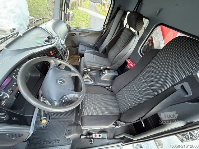 Truck mounted crane Mercedes-Benz Atego 1222 - Kipper/Kran - Funk - 95 TKm