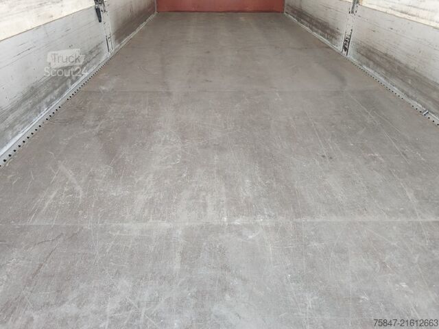 Flatbed truck with tarp Mercedes-Benz Atego 1224 L Bordwände LBW