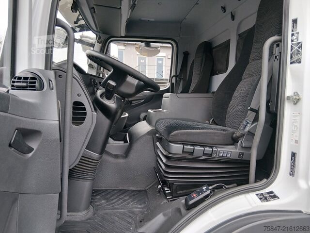 Flatbed truck with tarp Mercedes-Benz Atego 1224 L Bordwände LBW