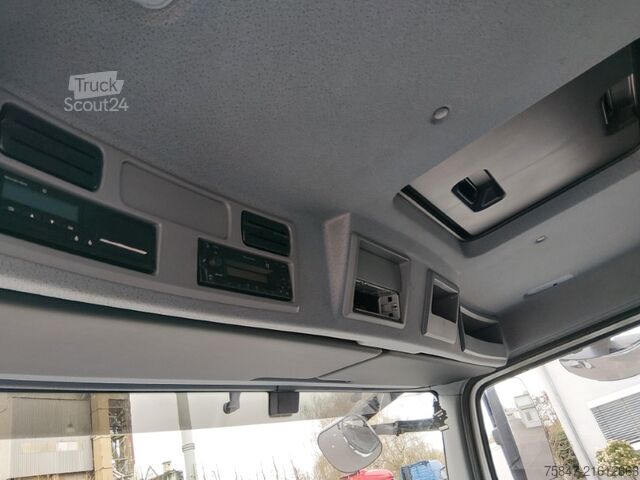 Flatbed truck with tarp Mercedes-Benz Atego 1224 L Bordwände LBW