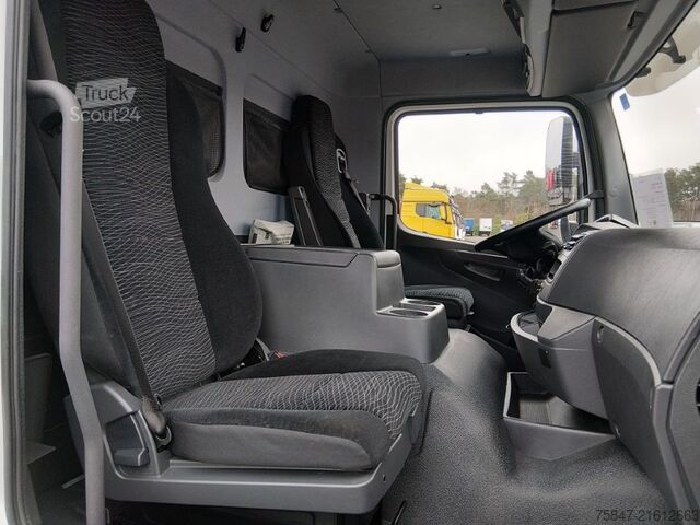 Flatbed truck with tarp Mercedes-Benz Atego 1224 L Bordwände LBW