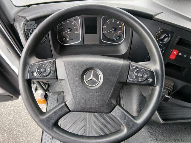 Flatbed truck with tarp Mercedes-Benz Atego 1224 L Bordwände LBW