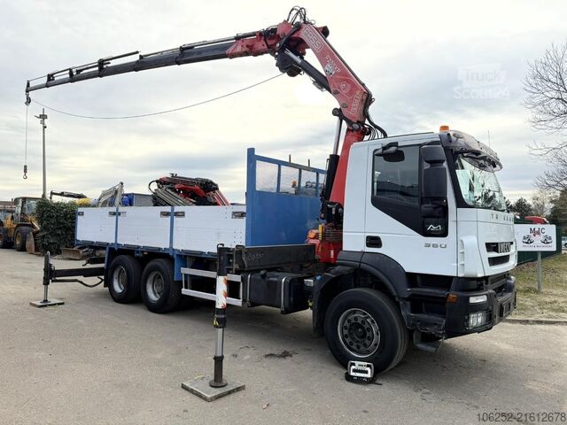 Crane Iveco TRAKKER 360 6x4 + CRANE FASSI F235AXP.26 (6x) +...
