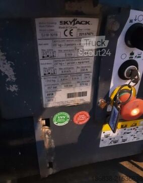 Working platform (scissor lift) Skyjack SJ III 3219 Elektro 7,79 m