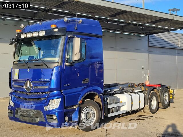 Système de bras à crochet Mercedes Actros 2546 Actros 6X2 Meiller RS 21.65 contain...