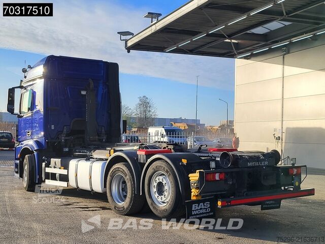 Système de bras à crochet Mercedes Actros 2546 Actros 6X2 Meiller RS 21.65 contain...