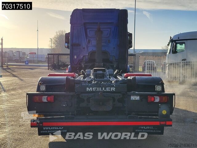 Système de bras à crochet Mercedes Actros 2546 Actros 6X2 Meiller RS 21.65 contain...