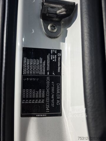 Standard trækkerunit Mercedes-Benz Actros 1840  E6 Retarder Bett Blatt Luft