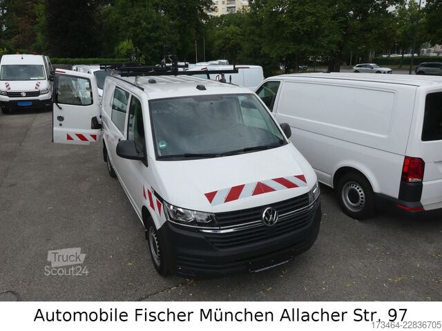 Fourgon tôlé VW T6.1 Transporter Kasten lang 4M*AHK 2.5t*Sortimo