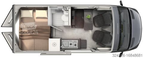 Autocaravana Hymer/Eriba Camper Van Grand Canyon S CrossOver NEU*4,1 to.*Leder