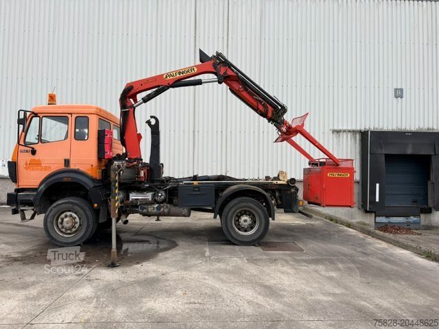 Camião plataforma de trabalho MERCEDES-BENZ SK1924 /ALLRAD / Palfinger 9501 + Arbeitskorb