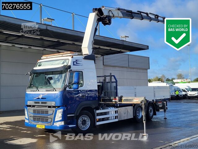 Læsseplatform Volvo FM 500 FM 6X2 NL-Truck APK HMF 3220-K7 Kran Cra...