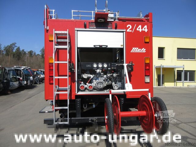 Brandbil Mercedes 1224 AF 4x4 Metz LF16 Feuerwehr Doka 9