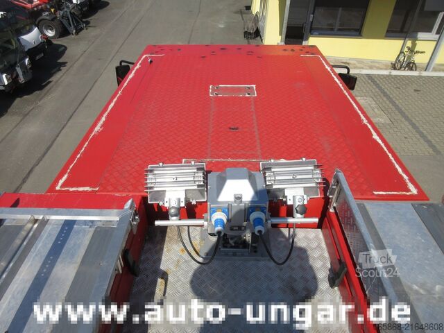 Brandbil Mercedes 1224 AF 4x4 Metz LF16 Feuerwehr Doka 9