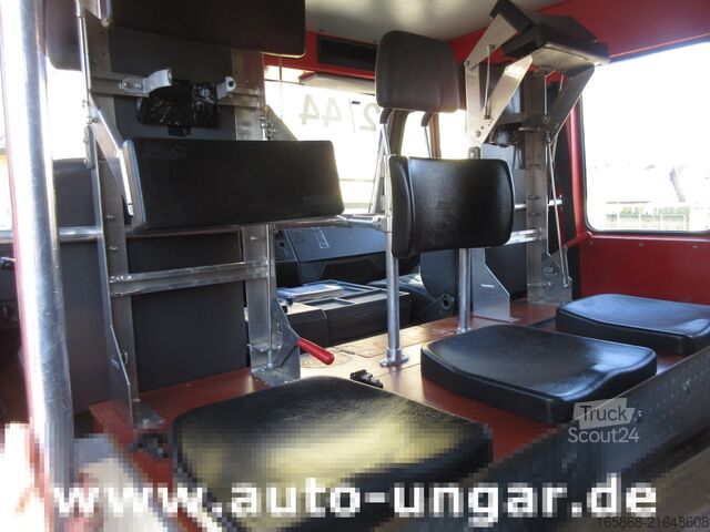 Brandbil Mercedes 1224 AF 4x4 Metz LF16 Feuerwehr Doka 9