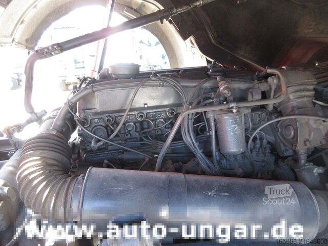 Brandbil Mercedes 1224 AF 4x4 Metz LF16 Feuerwehr Doka 9