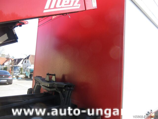 Brandbil Mercedes 1224 AF 4x4 Metz LF16 Feuerwehr Doka 9