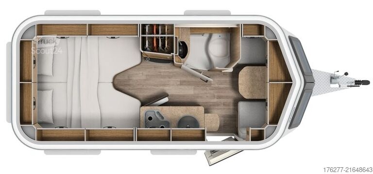 Turistcampingvogn Eriba Touring 542 Urban