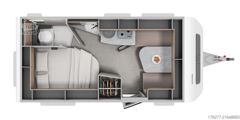 Turistcampingvogn Eriba NovaLine 465