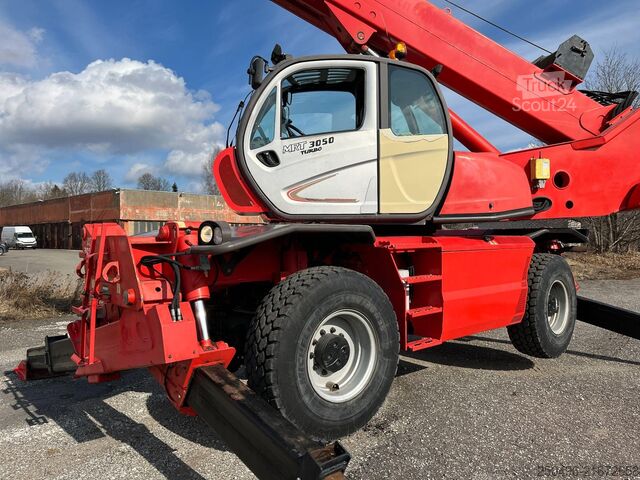 Teleszkópos rakodó Manitou MRT 3050 WINCH + HOOK / BASKET / PENDOLO 3D / F...