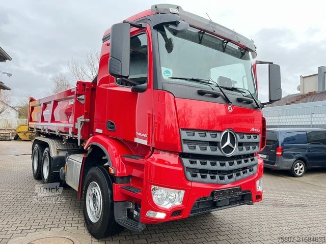 Dreiseitenkipper LKW MERCEDES-BENZ Arocs  2648 6x4 Dautel Bordmatik Retarder